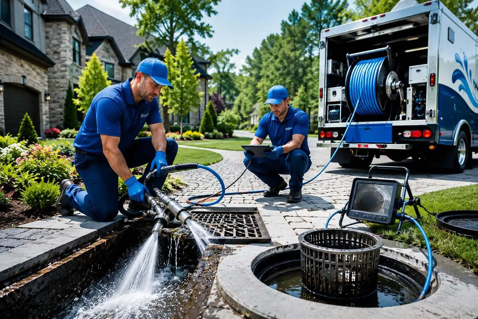 Local outdoor drain cleaning professionals in Sabine, WV